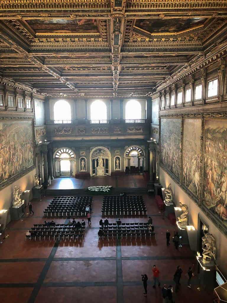 Palazzo Vecchio a Firenze - Salone dei Cinquecento