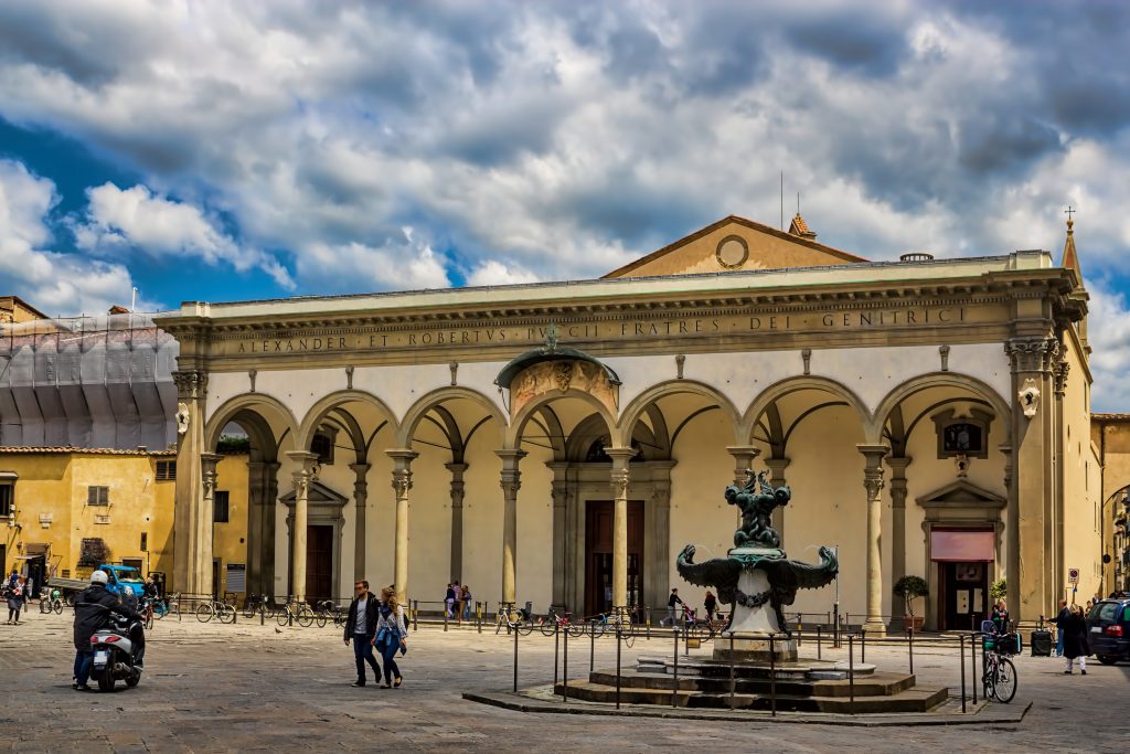 La Basilica della Santissima annunziata a Firenze