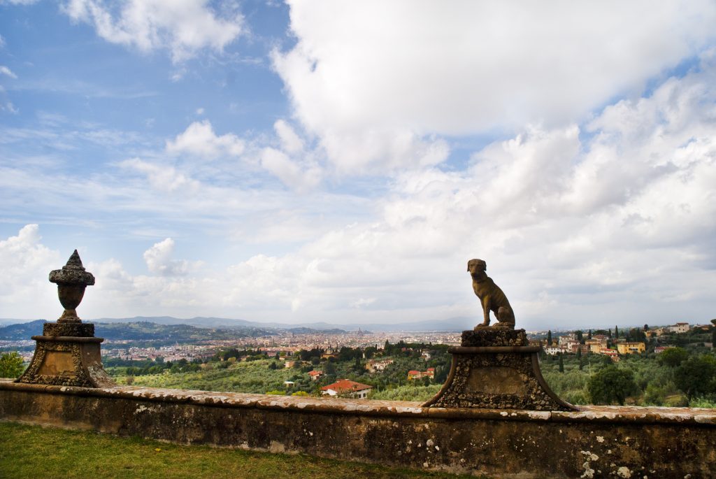 Settignano offre splendidi panorami di Firenze
